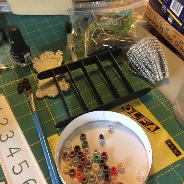 Miniature Nail Polish Display