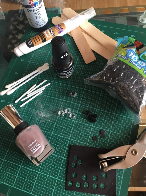 Miniature Nail Polish Display