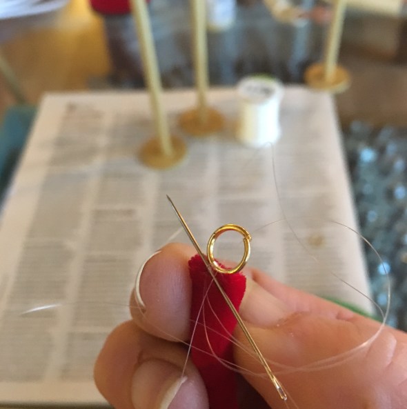 DIY Red Velvet Doll Ropes