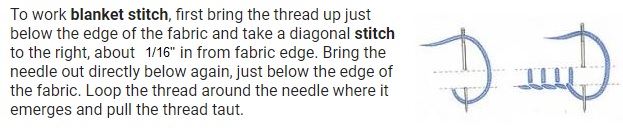 blanketstich
