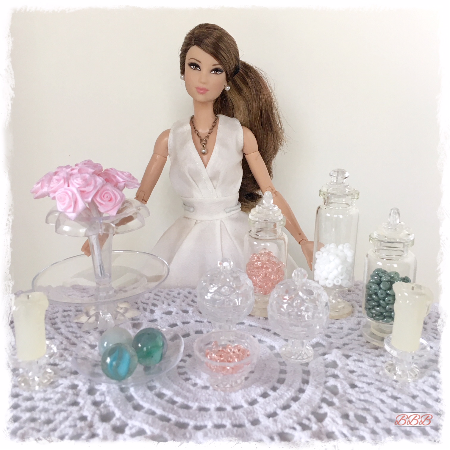 DIY Glassware for Dolls
