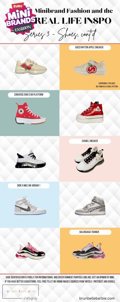 Zuru Minibrands Fashion Guide - Series 3: Shoes! Part 3 of 4