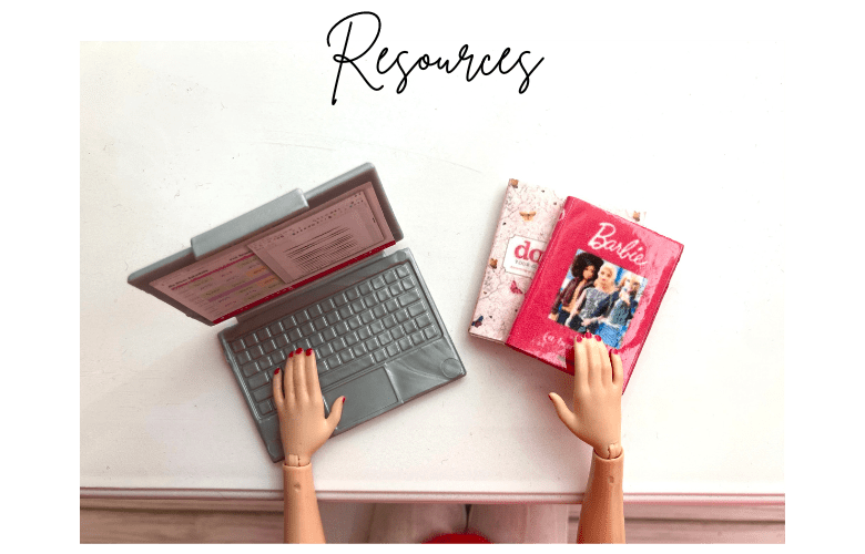 Brunbellebarbie - Resources for Inspiration